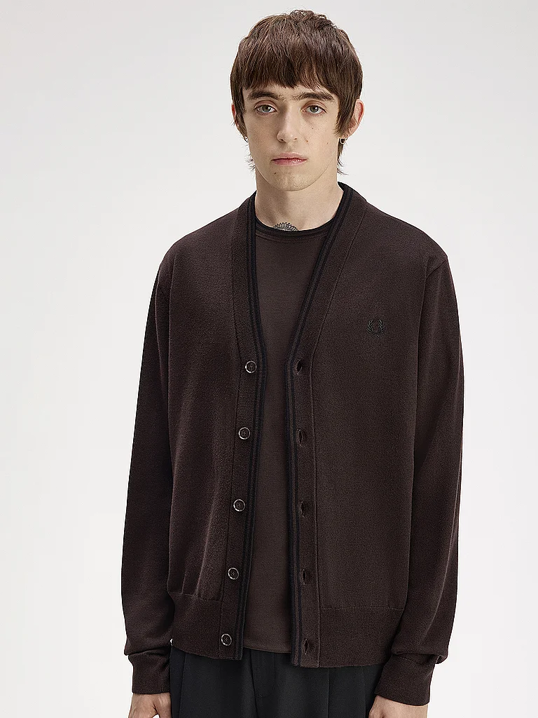 FRED PERRY Cardigan - vue 2